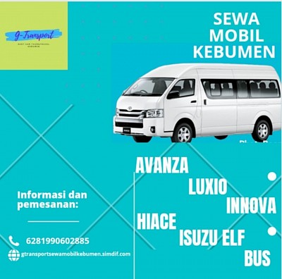 Sewa mobil kebumen,sewa hiace kebumen,sewa elf kebumen